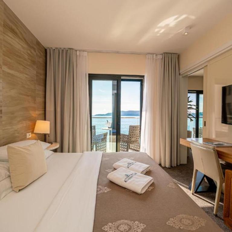 Hotel Aleksandar Rafailovići - Superior Apartman sa 1 Spavaćom Sobom, Balkonom i Pogledom na More. - 17