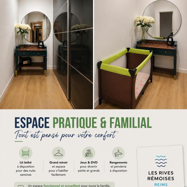 Les Rives Rémoises - Appartement 2 Chambres - 15