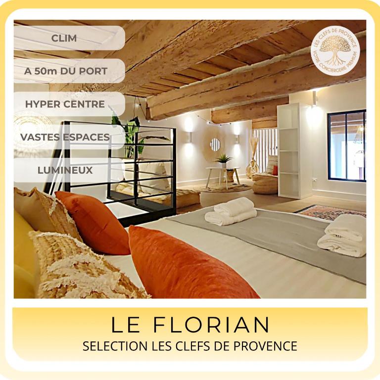 Le Florian - Somptueux T3 à 50 m du Vieux Port - Apartment mit 2 Schlafzimmern - 1