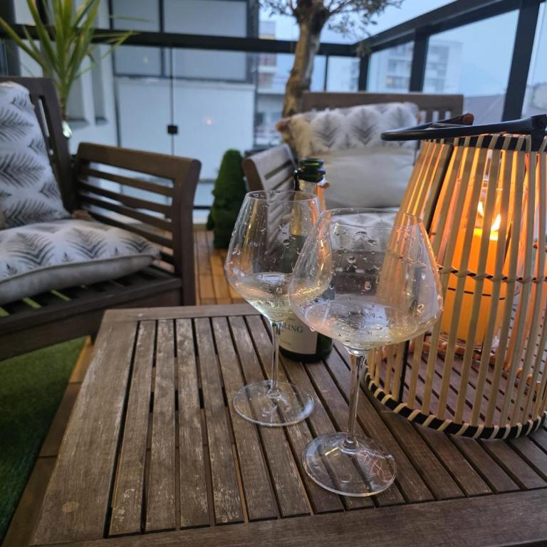Le bain de lumiere - Résidence privée - Appartement 1 Chambre avec Vue - 7