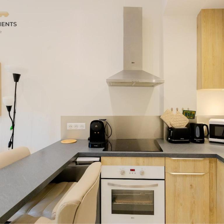 Nice Studio à 2 min de la promenade des anglais - Appartement 1 Chambre - 5