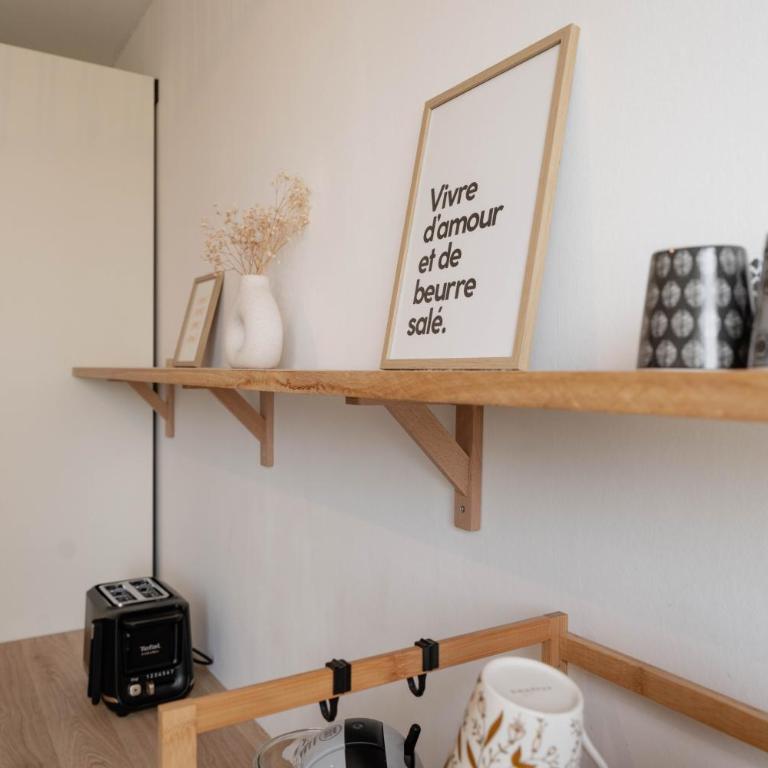 T3 lumineux avec balcon et parking, 6 pers, Procé - Apartment mit 2 Schlafzimmern - 7