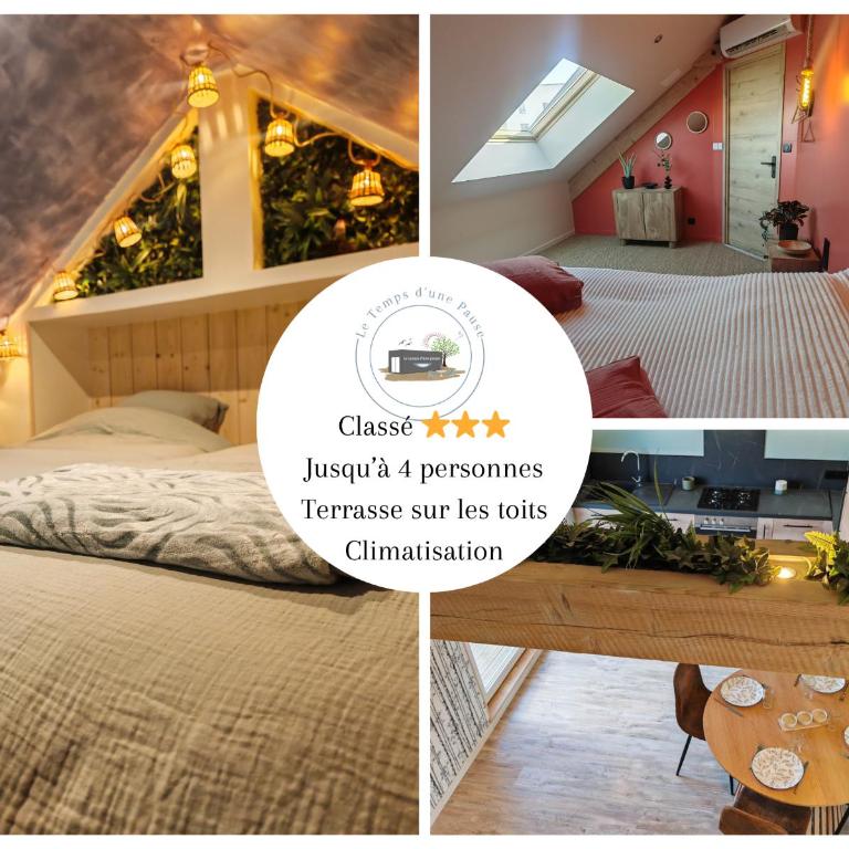 La Cabane Appartement Classé 3 étoiles jusqu'à 4 personnes - Apartamento de 2 dormitorios con terraza - 1