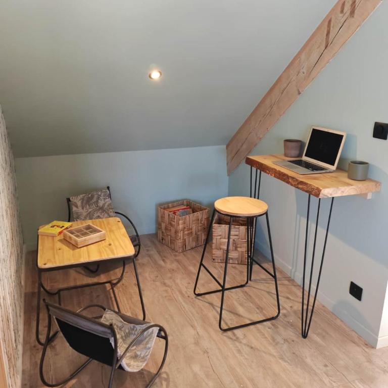 La Cabane Appartement Classé 3 étoiles jusqu'à 4 personnes - Apartamento de 2 dormitorios con terraza - 11