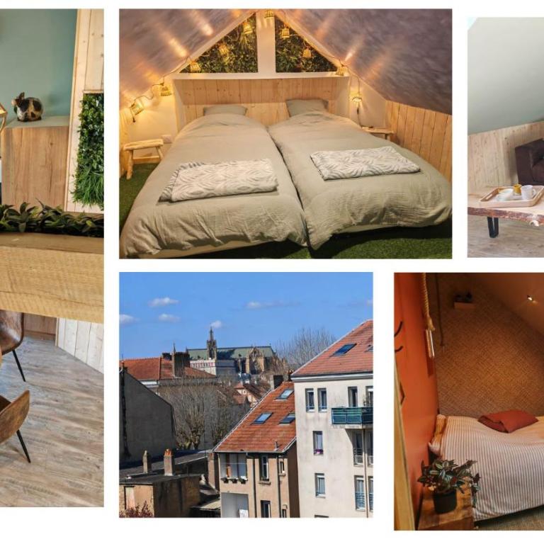 La Cabane Appartement Classé 3 étoiles jusqu'à 4 personnes - Apartamento de 2 dormitorios con terraza - 13