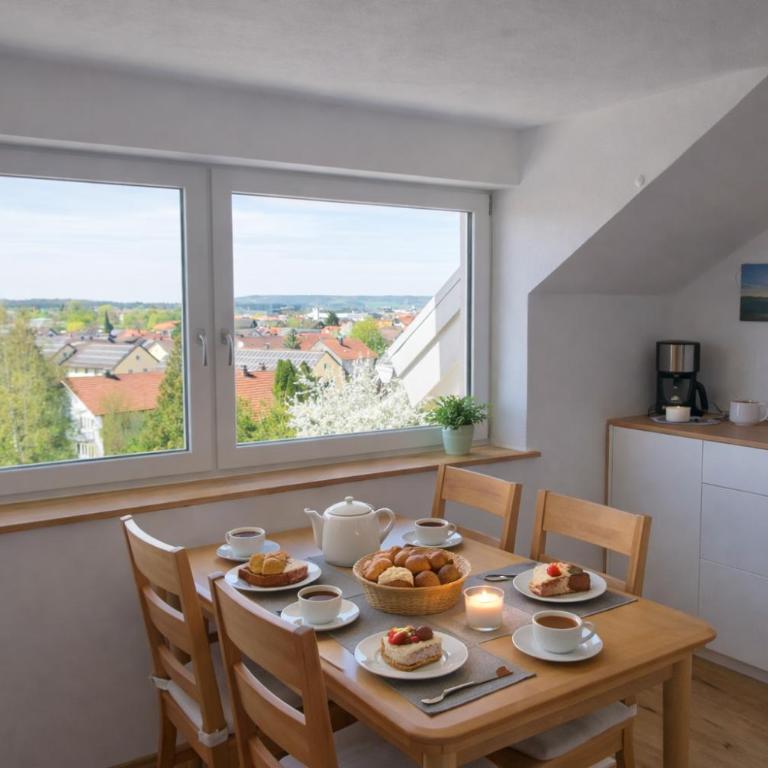 Panorama Apartment im Allgäu mit Balkon, Garten und Stellplatz - Appartamento con 2 Camere da Letto - 15