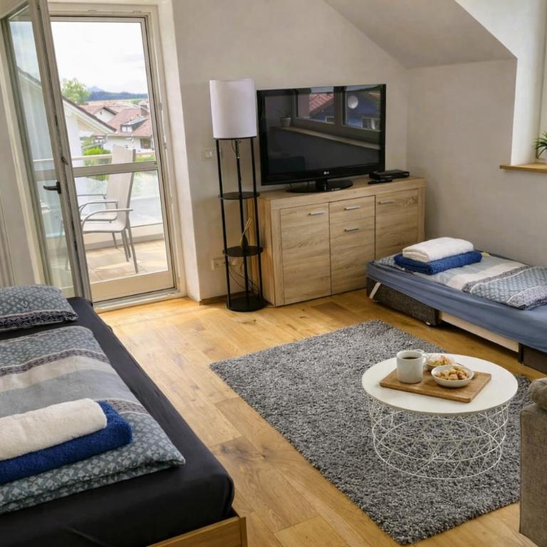 Panorama Apartment im Allgäu mit Balkon, Garten und Stellplatz - Appartamento con 2 Camere da Letto - 20