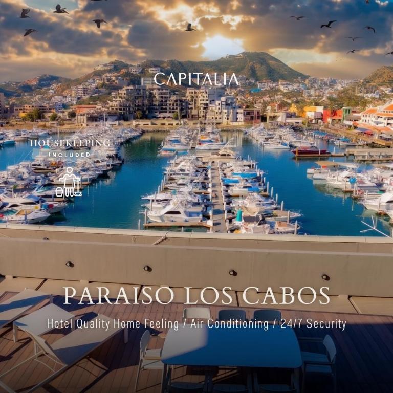 Paraiso Residences Marina Cabo by Capitalia - Apartamento Premium con 4 dormitorios, terraza y vistas al puerto deportivo - 37