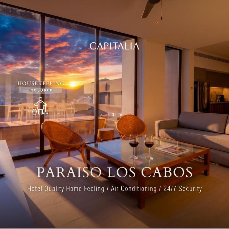 Paraiso Residences Marina Cabo by Capitalia - Apartamento de diseño con 3 dormitorios y patio - 35