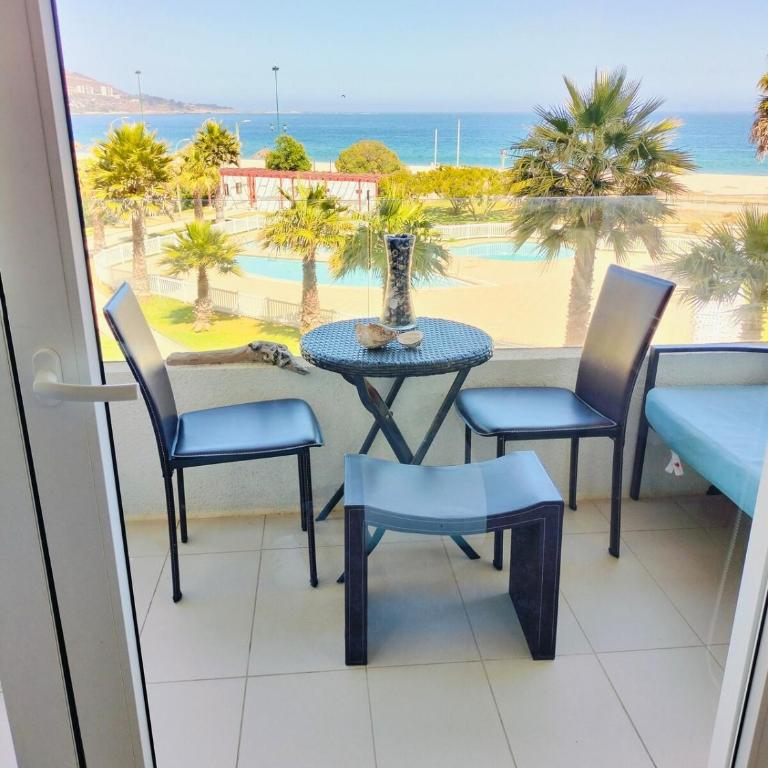 Bello departamento con la mejor vista al mar - One-Bedroom Apartment - 5