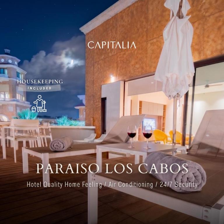 Paraiso Residences Marina Cabo by Capitalia - Apartamento Premium con 2 dormitorios, terraza y vistas al puerto deportivo - 21