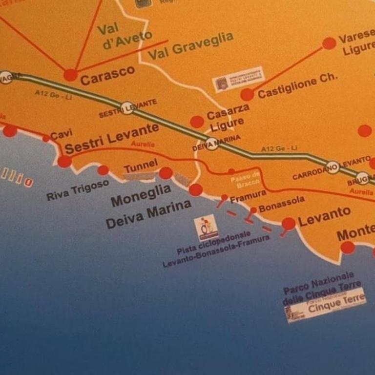 Casa Annina tra le 5 terre,Sestri Levante e Portofino - Apartment mit 1 Schlafzimmer - 21