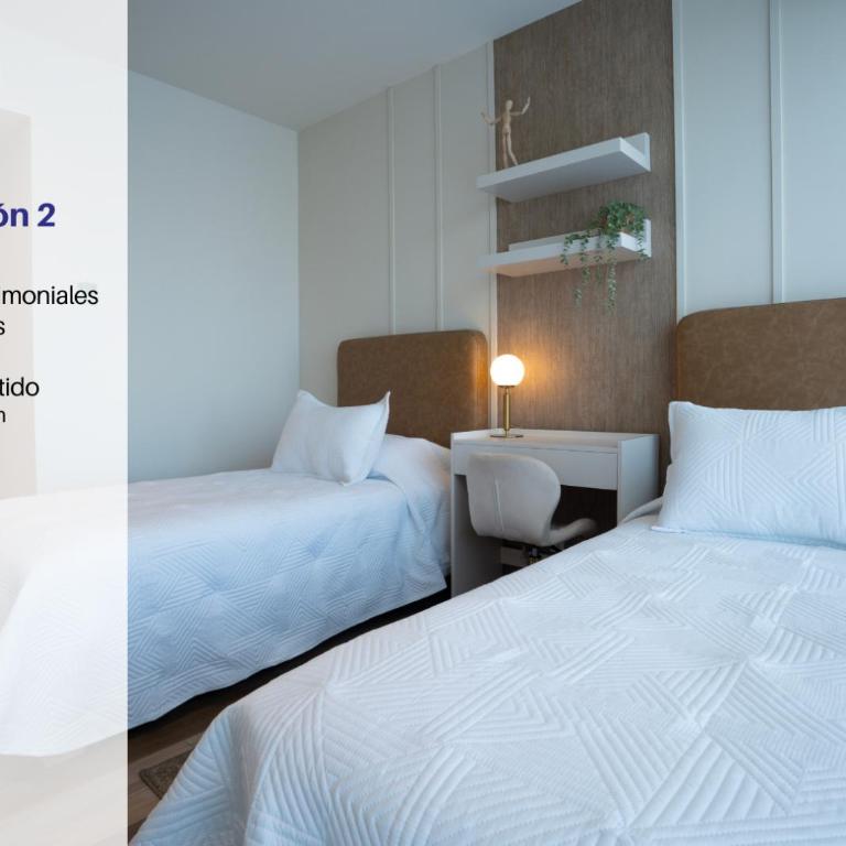 Modern Apartment Downtown Guadalajara, Pool - Two-Bedroom Apartment - 17