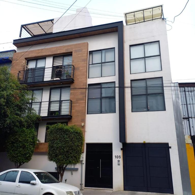 Portales Apt compartido CDMX - Habitación Doble con baño privado - 8