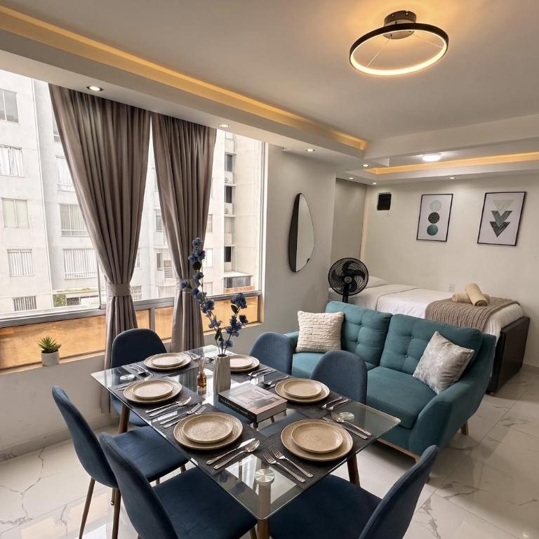 Moderno apto low cost 15 min CC buena vista 2 TV con parqueadero comunal - Apartamento de 3 dormitorios - 16