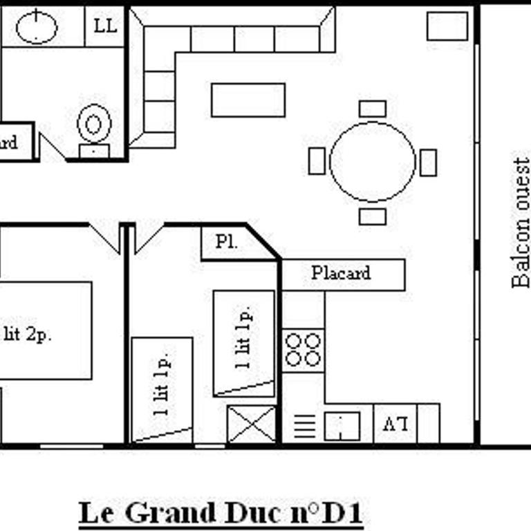 Appartement ski aux pieds - 6 pers. - FR-1-180-675 - Apartment - 23