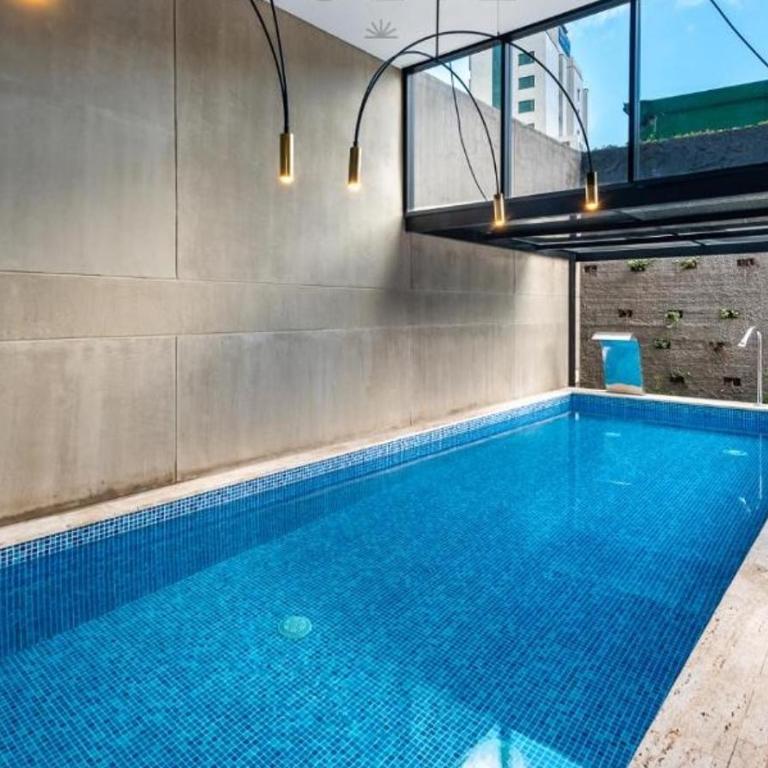 Unique mine Hotel Apartment, Pool, Gym, Parking, Co-working - Apartamento de 1 dormitorio con balcón y vistas a la montaña - 2