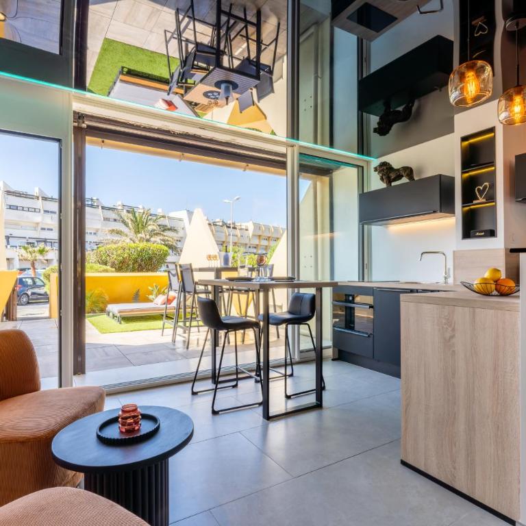 Secret Lion - plage - terrasse sud - garage - Climatisation - Village Naturiste - Apartment mit 1 Schlafzimmer - 13