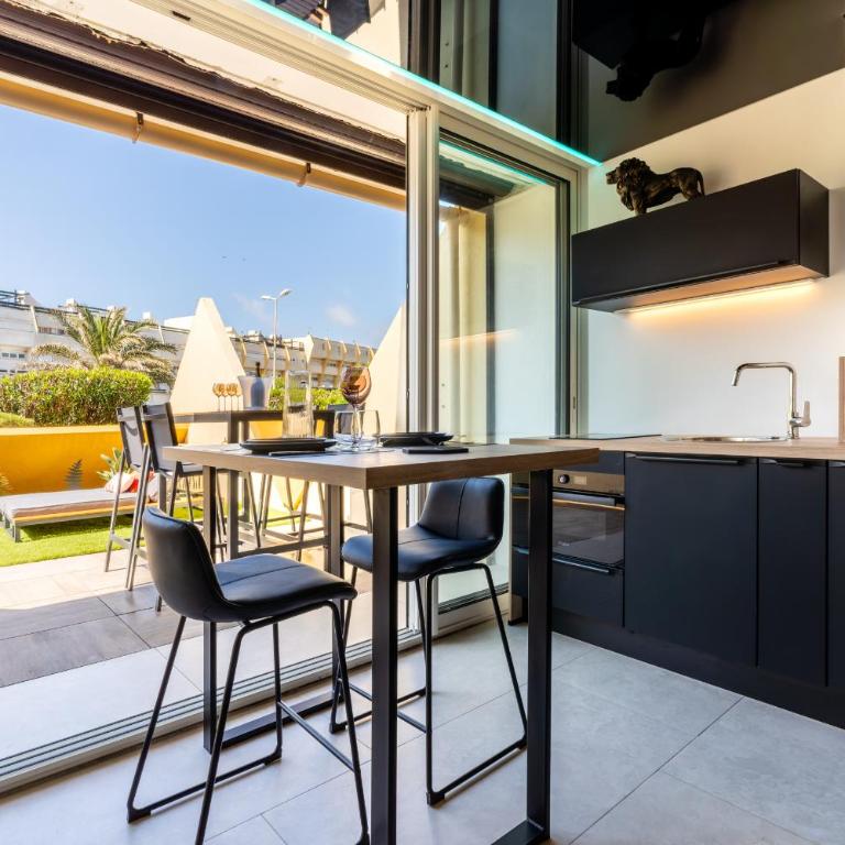 Secret Lion - plage - terrasse sud - garage - Climatisation - Village Naturiste - Apartment mit 1 Schlafzimmer - 21