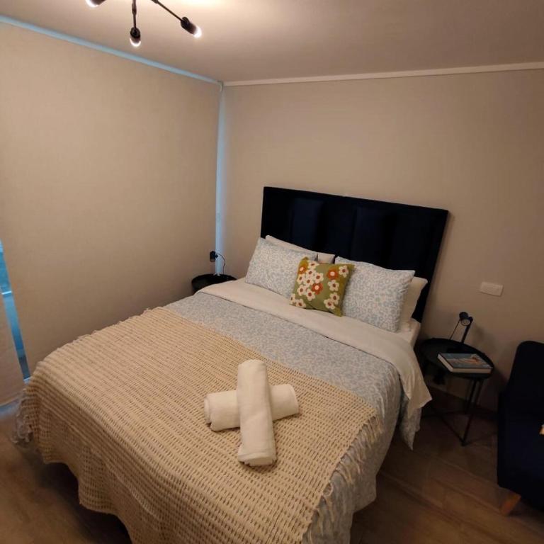 Vista panoramica Movistar Arena y Parque O`Higgins para 3 D621 - One-Bedroom Apartment - 7