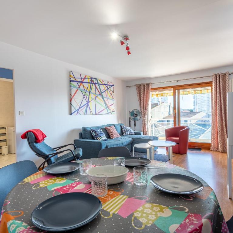 Appartement 4 personnes avec garage - Deluxe Apartment mit Balkon und 2 Schlafzimmern - 18
