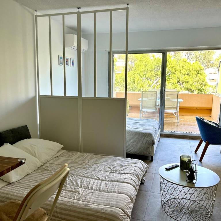 Proche de la mer résidence sécurisée avec piscine - Appartement 1 Chambre - 10