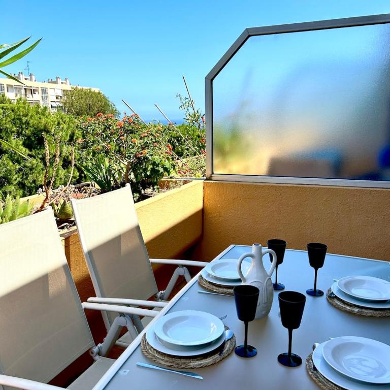 Proche de la mer résidence sécurisée avec piscine - Appartement 1 Chambre - 14