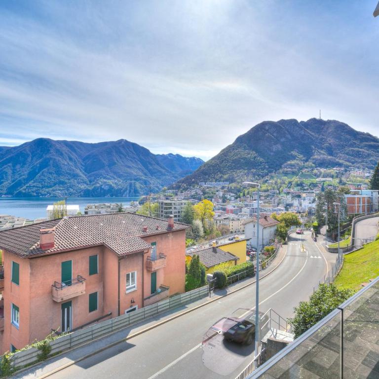 Panoramic Lugano Loft 8min walk to center - Happy Rentals - Appartamento con Vista Lago - 23