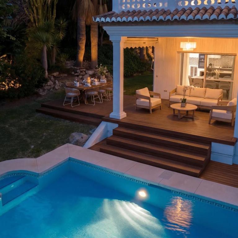 VACATION MARBELLA I Villa Nadal, Private Heated Pool, 5BDR, Lush Garden, BBQ, Alarm System, Best Beaches at Your Doorstep - Villa - 53