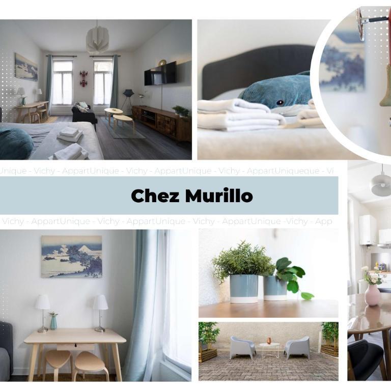 AppartUnique - Chez Murillo - Thermes - Calme & Cour - Appartement 1 Chambre - 1