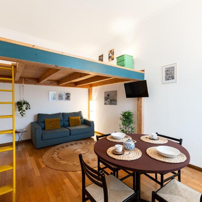 Loft Arimondi - Il soppalco orientale by Hôtea - Appartamento con 1 Camera da Letto - 11