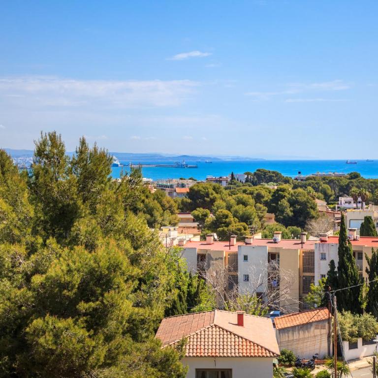Sea View Apartment, spacious and renovated, 10 minutes to the beach, pool - Apartamento de 1 dormitorio con balcón y vistas al mar - 6