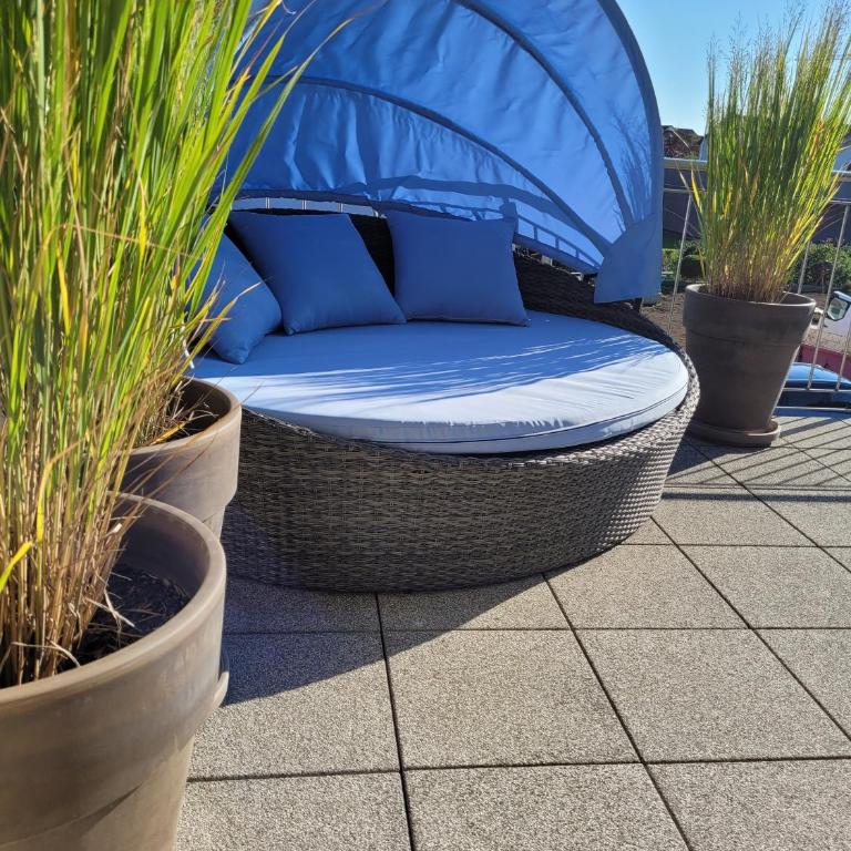 Ferienwohnung Allgäu - Deluxe-Apartment mit 2 Schlafzimmern und Gartenblick - 1