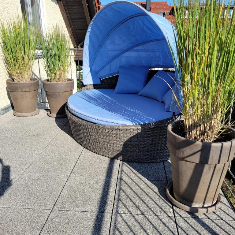 Ferienwohnung Allgäu - Deluxe-Apartment mit 2 Schlafzimmern und Gartenblick - 16