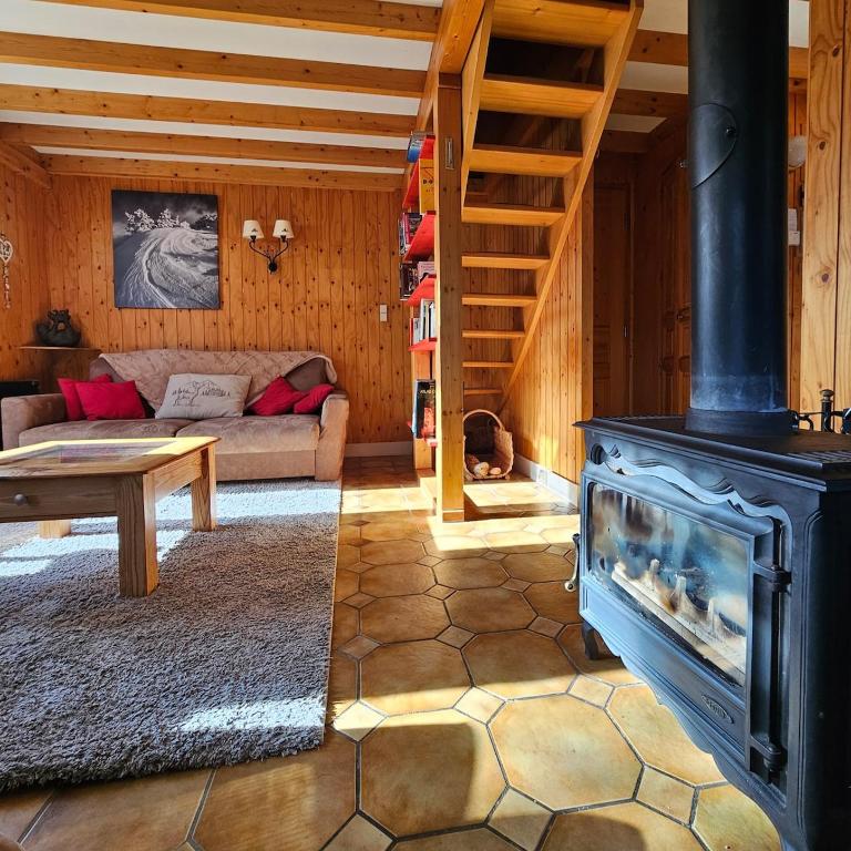 Chalet chaleureux - vue montagnes Grand Massif - Chalet 3 Chambres - 9