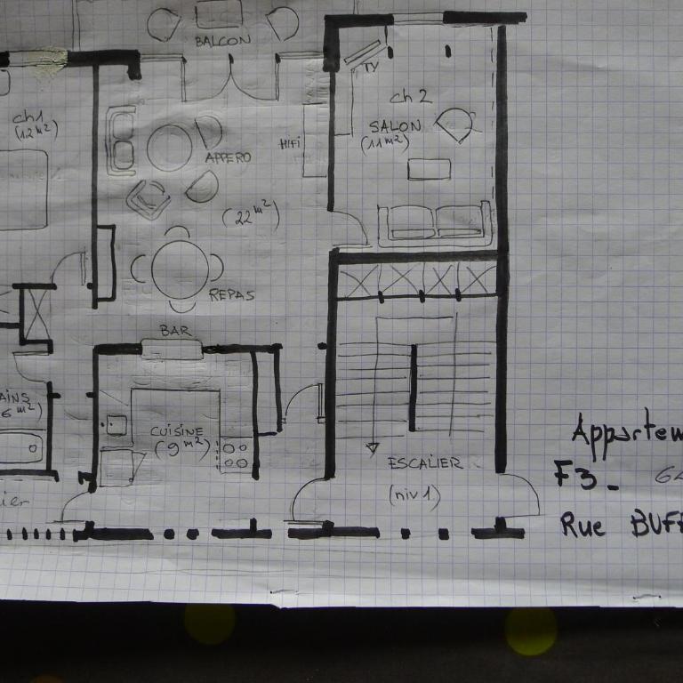 Un balcon sur la Cité médiévale, appartement deux chambres, calme et lumineux - Apartment mit 2 Schlafzimmern - 14
