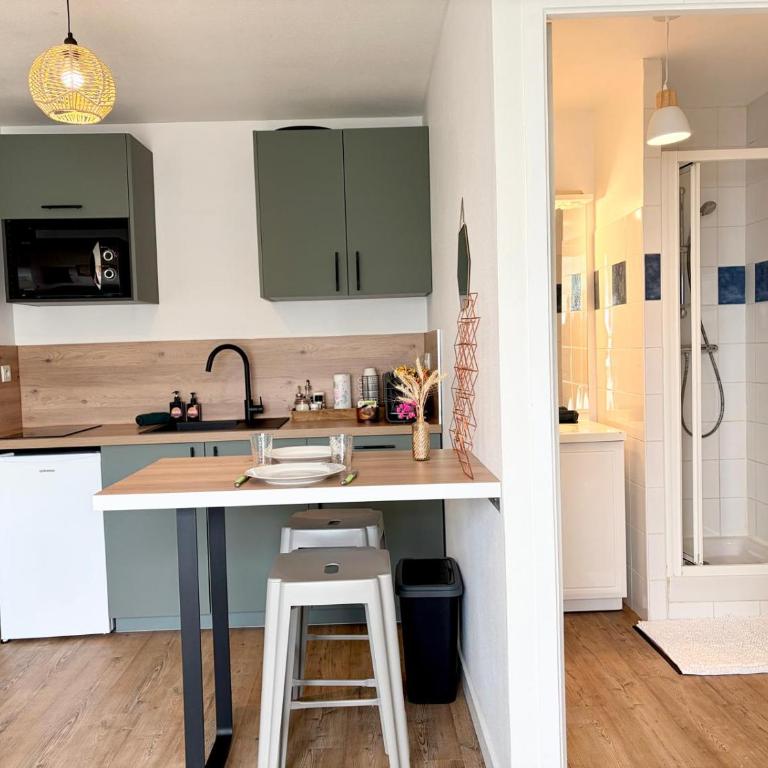 L'Escale Rochelaise avec Terrasse, Aquarium à 5 min - Appartamento con 1 Camera da Letto - 10