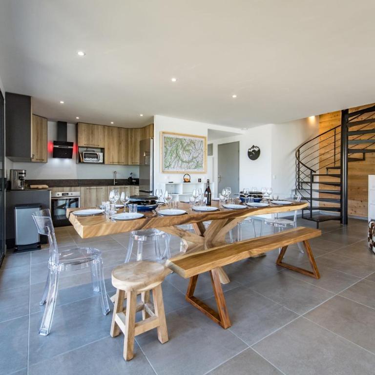 Triplex Neuf 4 Ch Proche Pistes Balcon&Vue - Appartement - 14