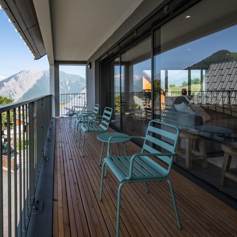 Triplex Neuf 4 Ch Proche Pistes Balcon&Vue - Appartement - 25