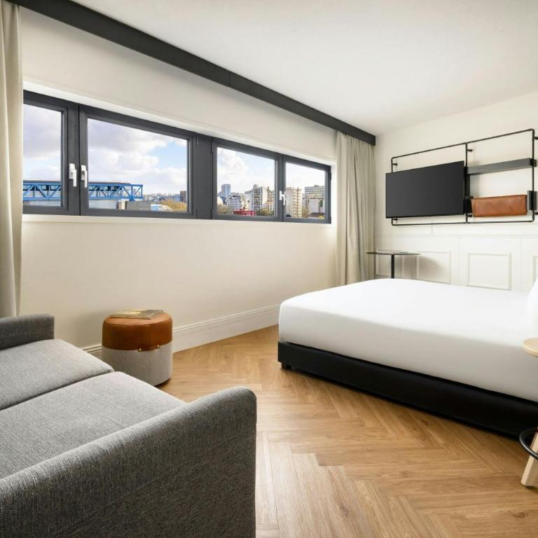 Moxy Paris La Villette - Chambre Lit King-Size Flex avec Canapé-Lit - 5