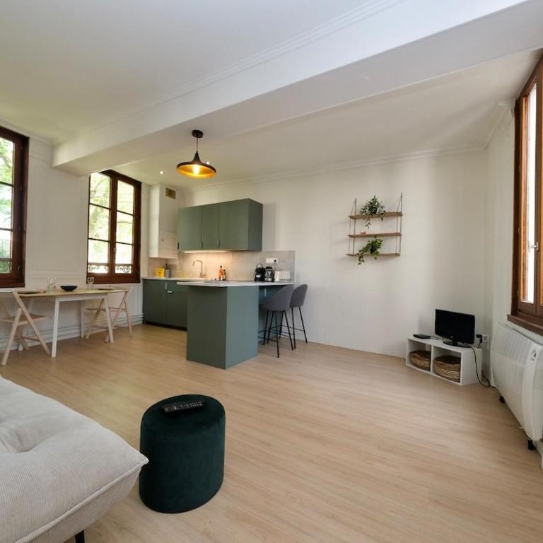 Charmant cocon pour 2 - Rouen - CHU - Appartamento con 1 Camera da Letto - 28