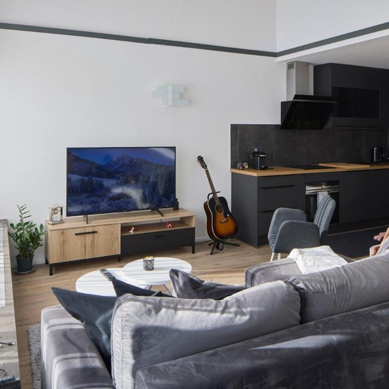 Design Neuf - Vue Dents du Midi - Spot VTT et Rando - Apartment mit 2 Schlafzimmern und Terrasse - 9