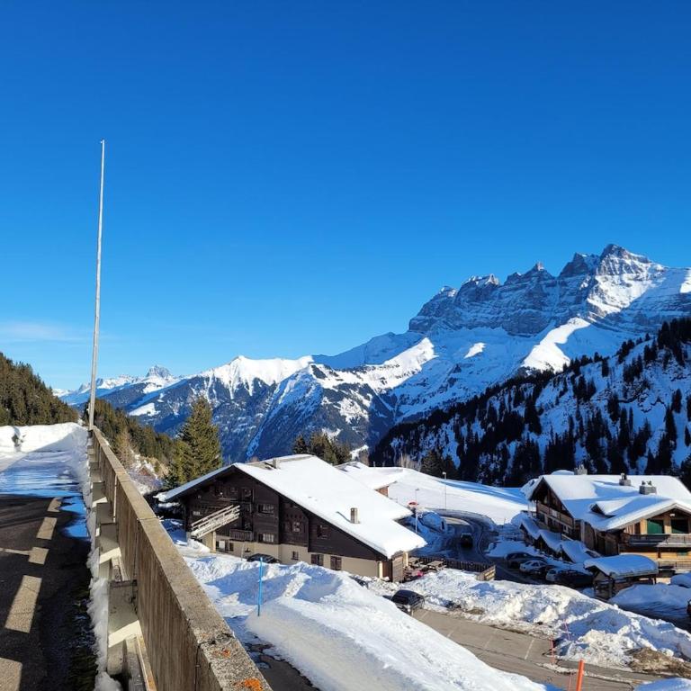 Design Neuf - Vue Dents du Midi - Spot VTT et Rando - Apartment mit 2 Schlafzimmern und Terrasse - 35