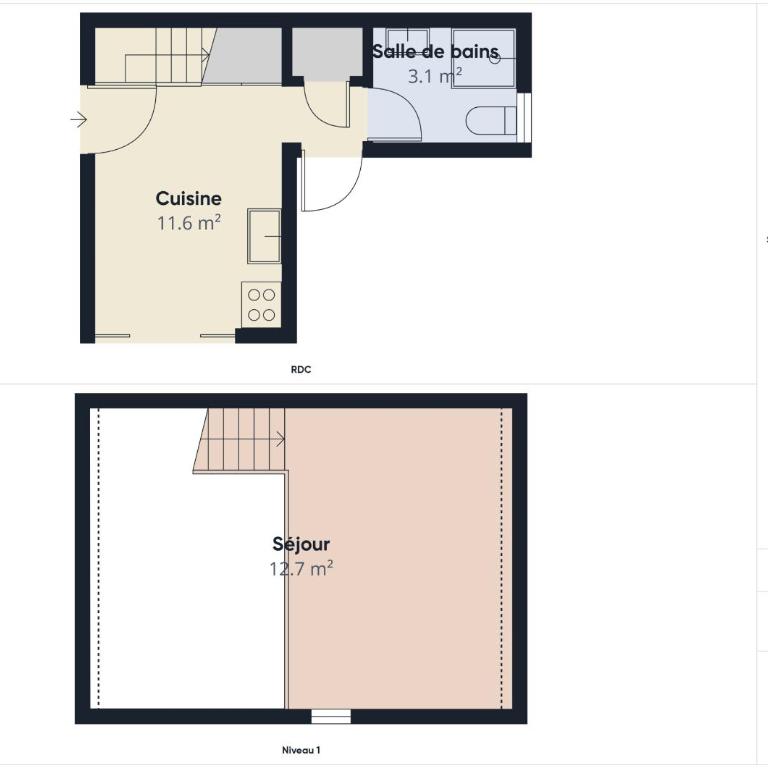 Chalet 700m de la mer, ideal 2 adultes 2 enfants - Chalet - 15
