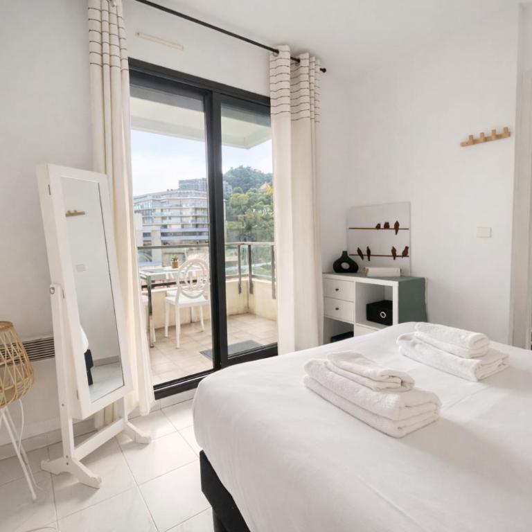 2 p BEAUSOLEIL near MONACO piscine sea view parking - Appartement - 12