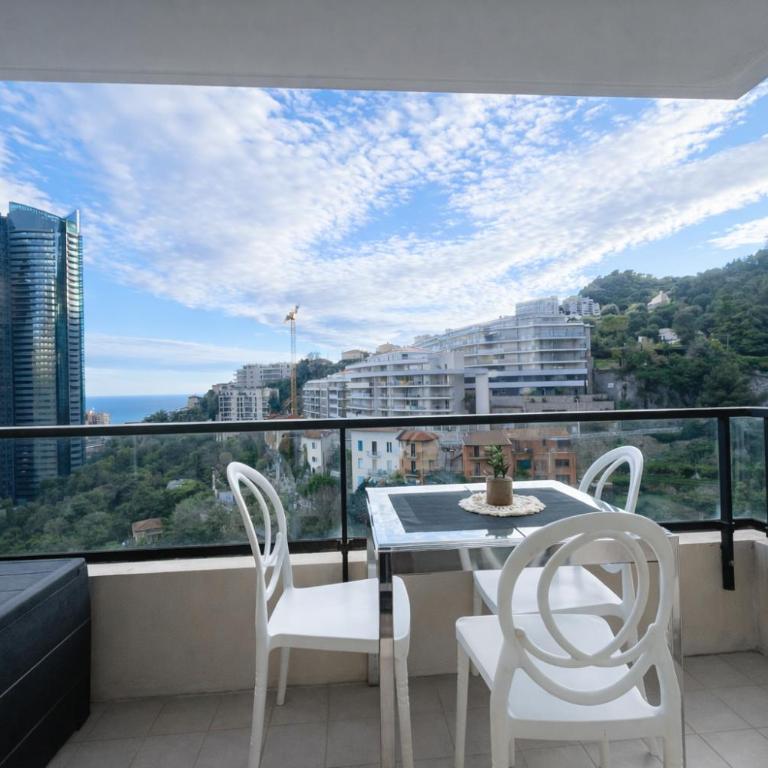 2 p BEAUSOLEIL near MONACO piscine sea view parking - Appartement - 7