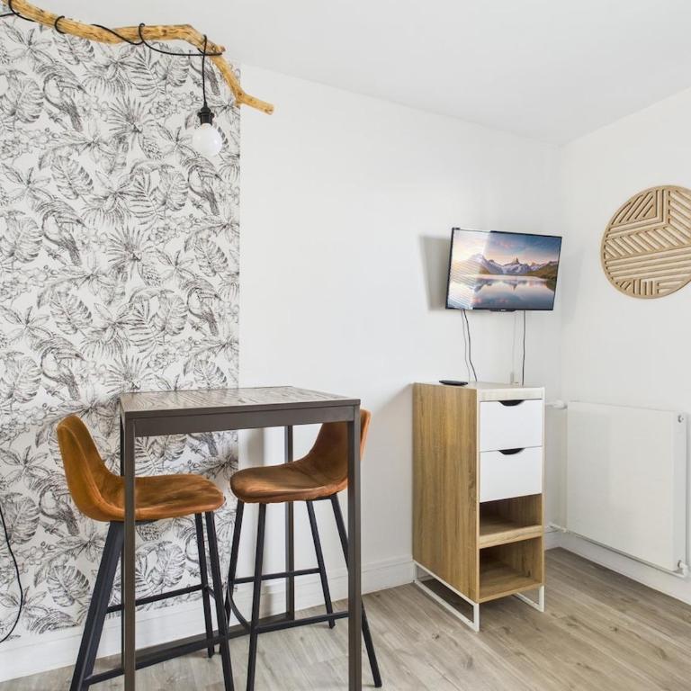 Studio cosy à 5 min de la plage wifi - Appartamento con 1 Camera da Letto - 7