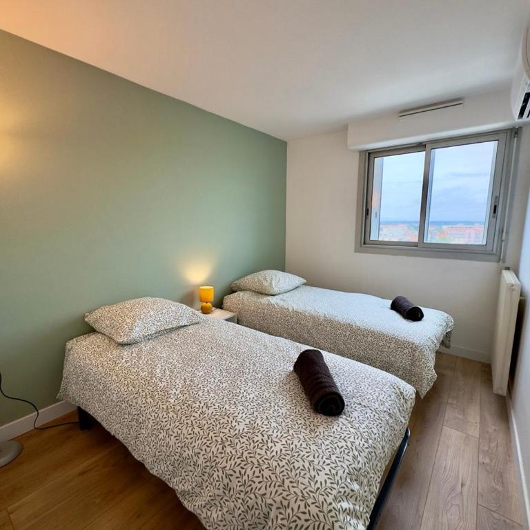 Rêve Bleu Azur - Parking - Climatisation - Bureau - Traversant - Wifi -SudSéjourConciergerie - Appartamento con 2 Camere da Letto, Terrazza e Vista Mare - 4