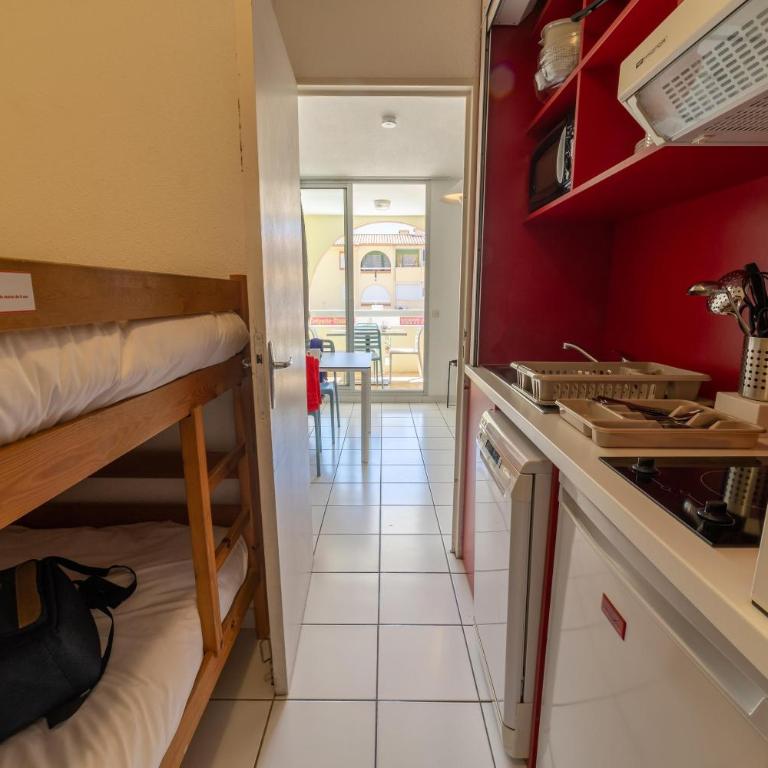 VVF Résidence Port-Leucate - Studio Familial - 4