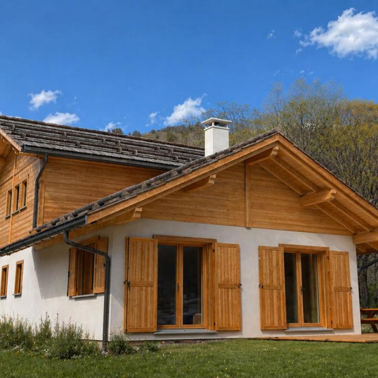 Chalet de charme 8 pers Vue montagne Terrasse Queyras - Chalet - 17